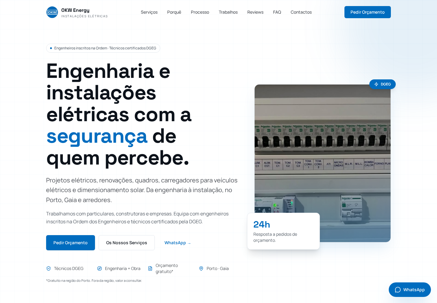 OKW Energy website