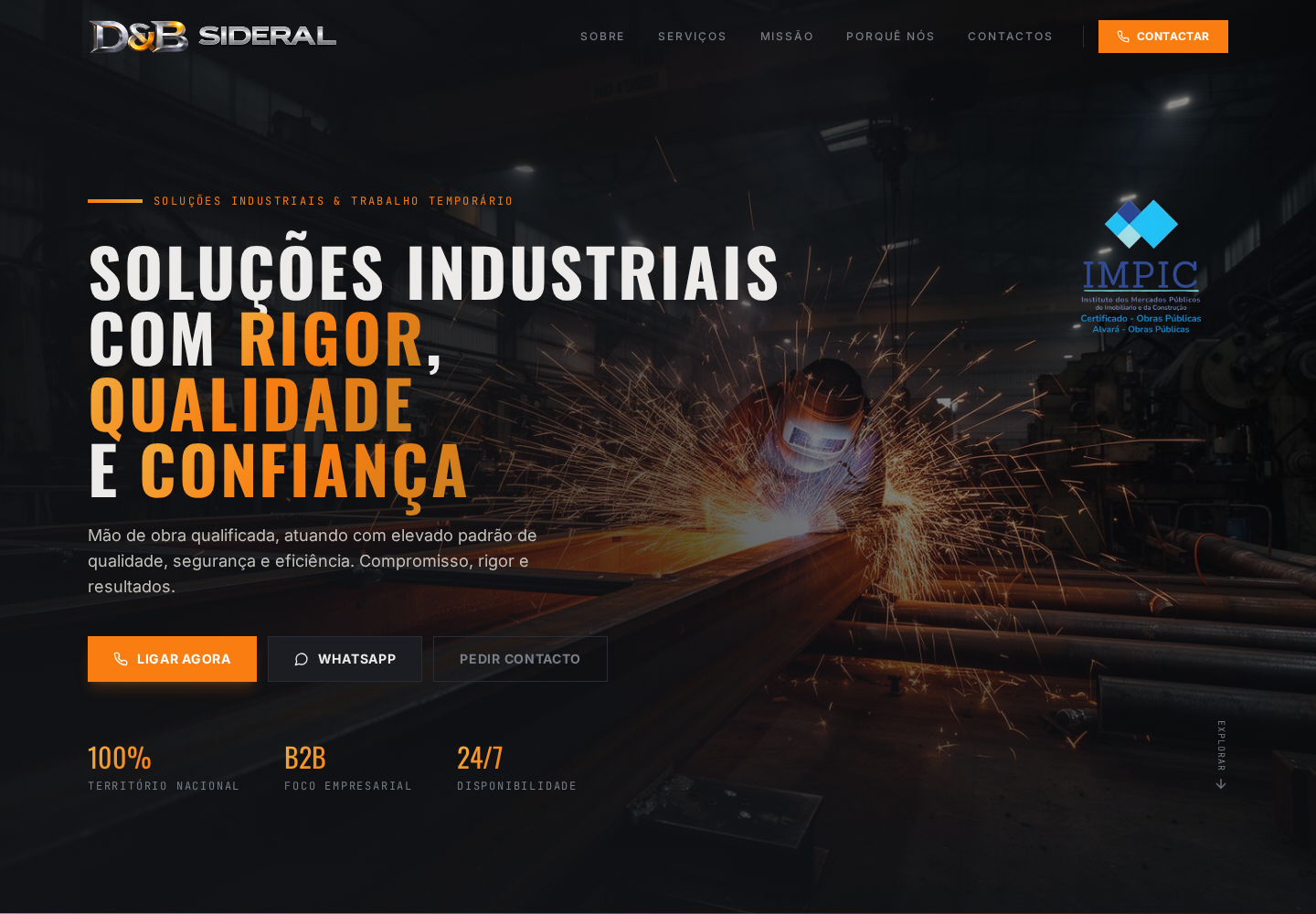 D&B Sideral website